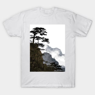 Japanese Fog - Landscape T-Shirt